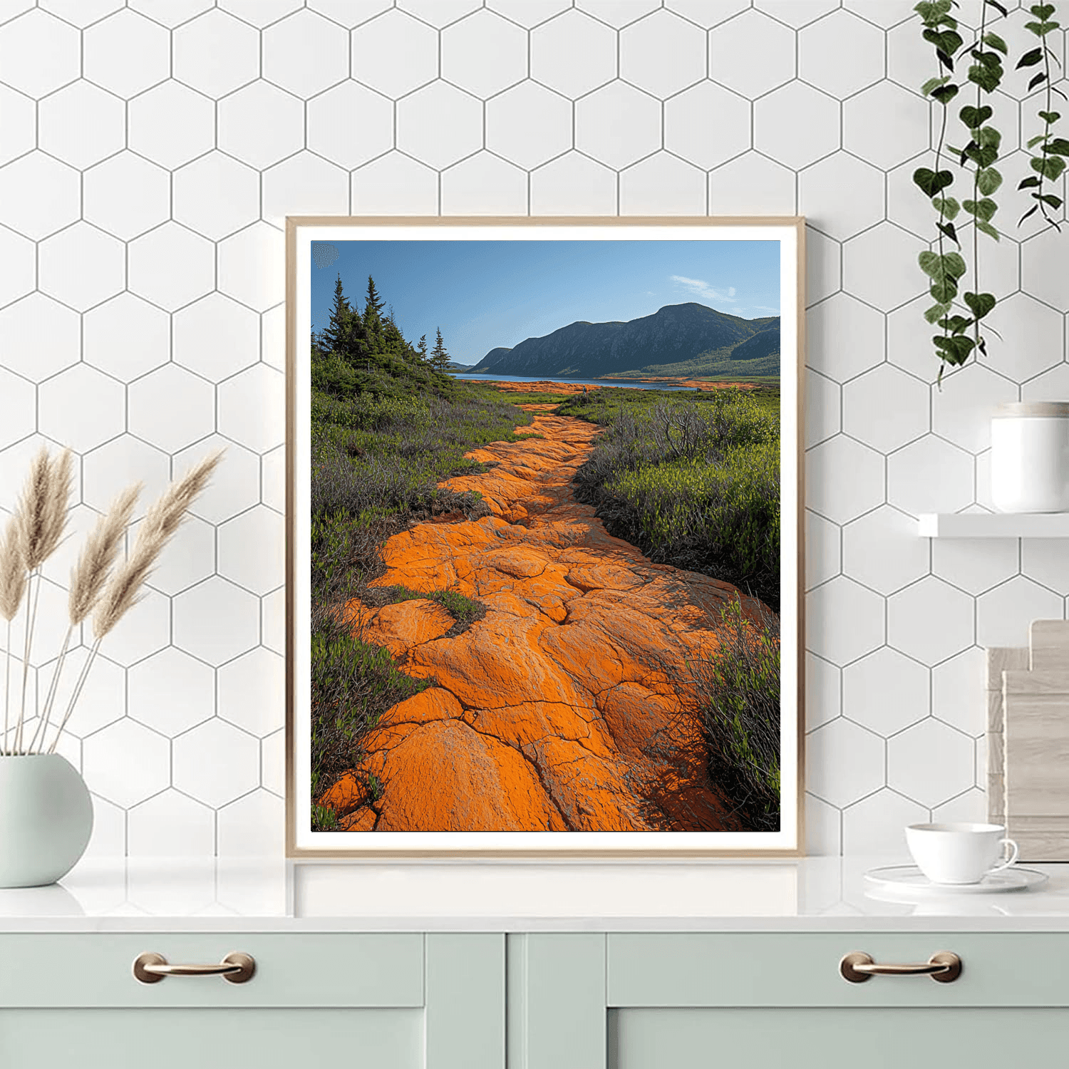 Tablelands - Gros Morne National Park, Canada Paint By Numbers Kits