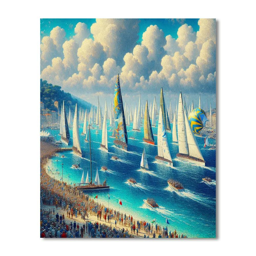 Barcolana Regatta - Trieste, Italy Numbered Painting Kits