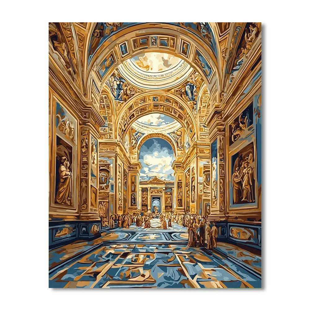 Michelangelo Inspired Renaissance Revival  Paint By Numbers Kits