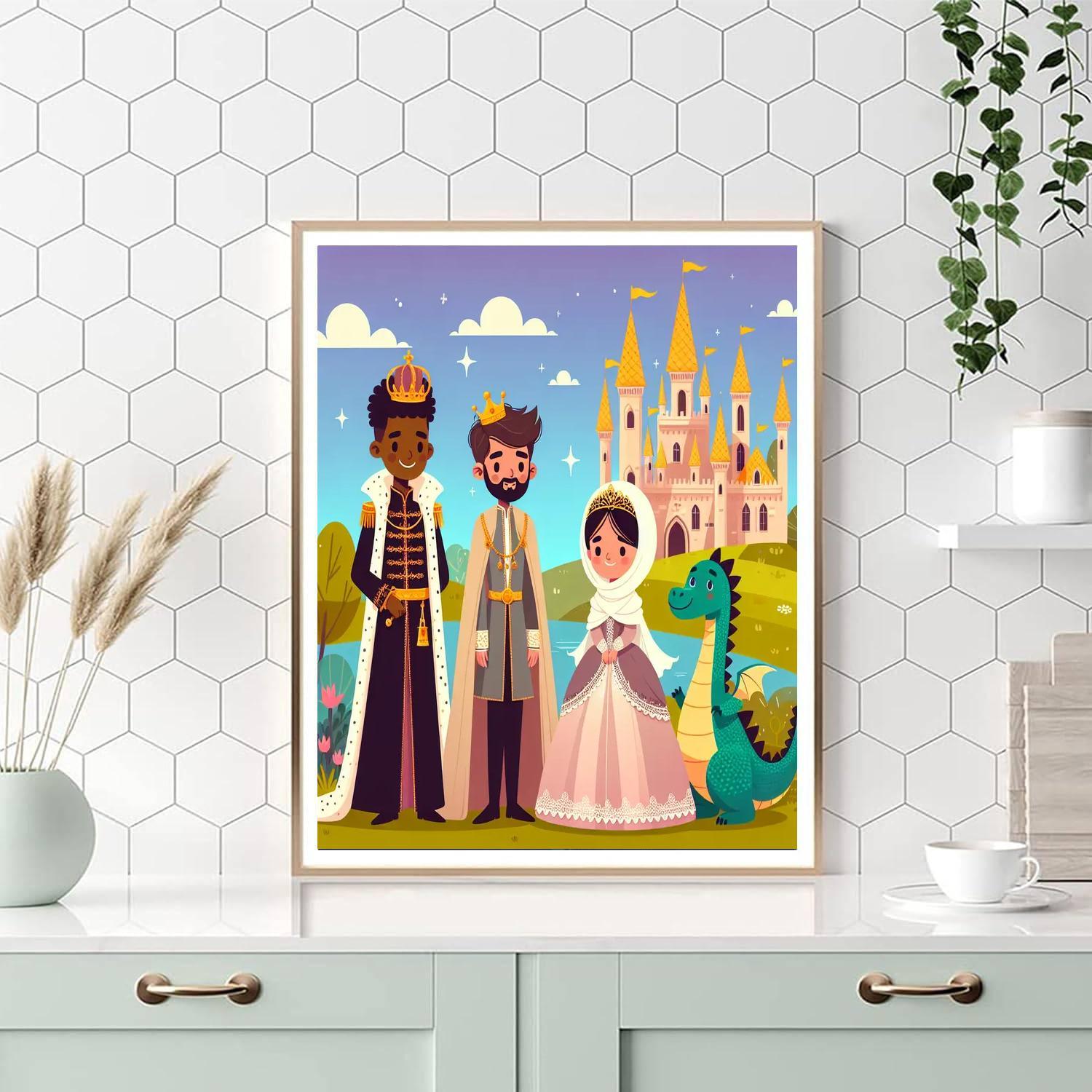 Fantastic Fairy Tale Friends Painting By Numbers Kit