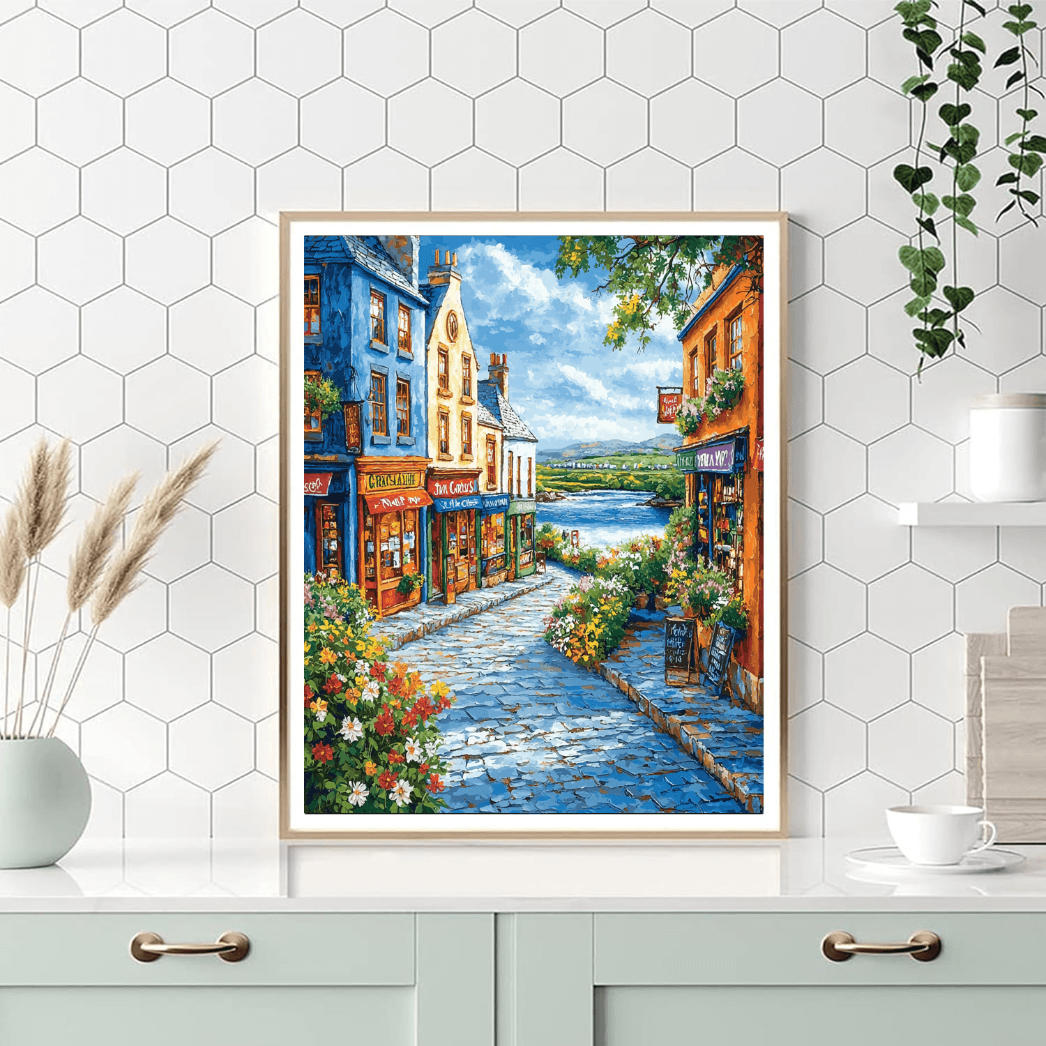 Galway City Number Painting