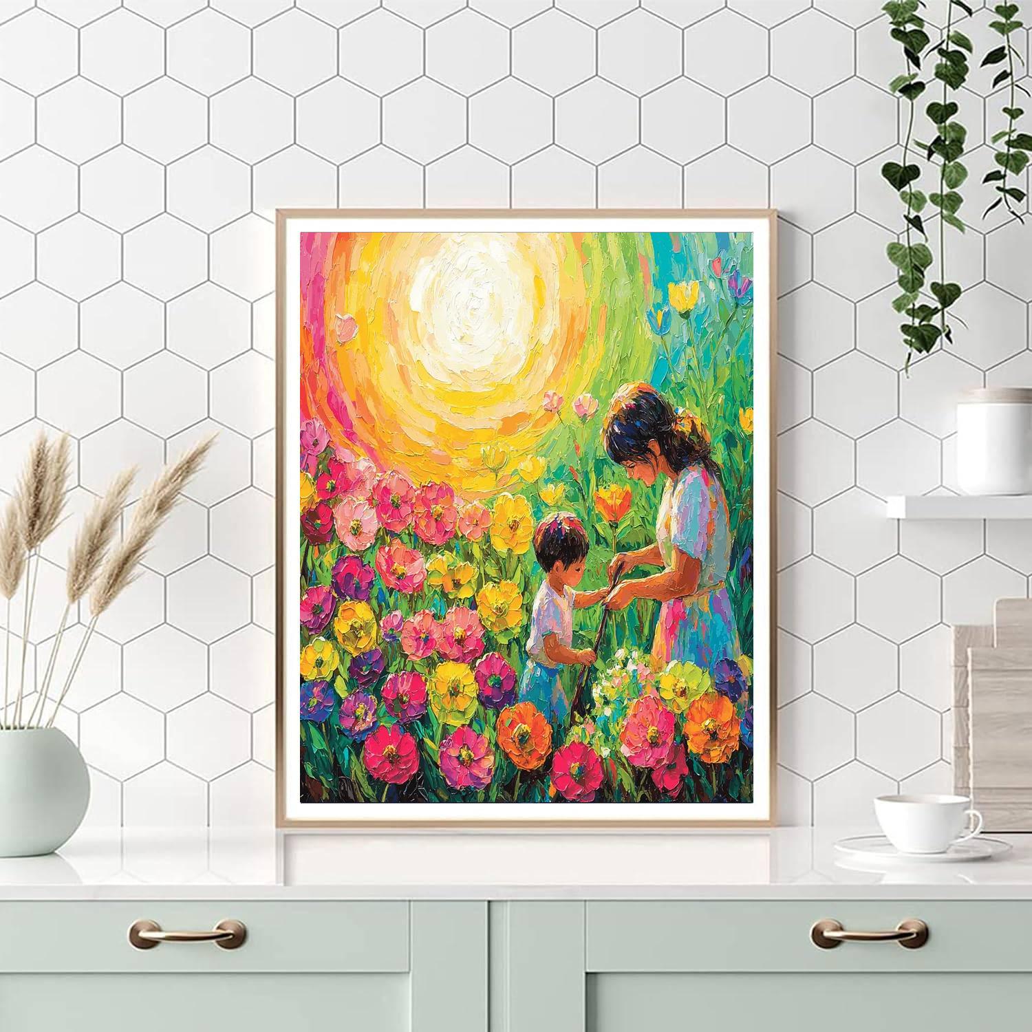 The Gift Of Togetherness Number Painting