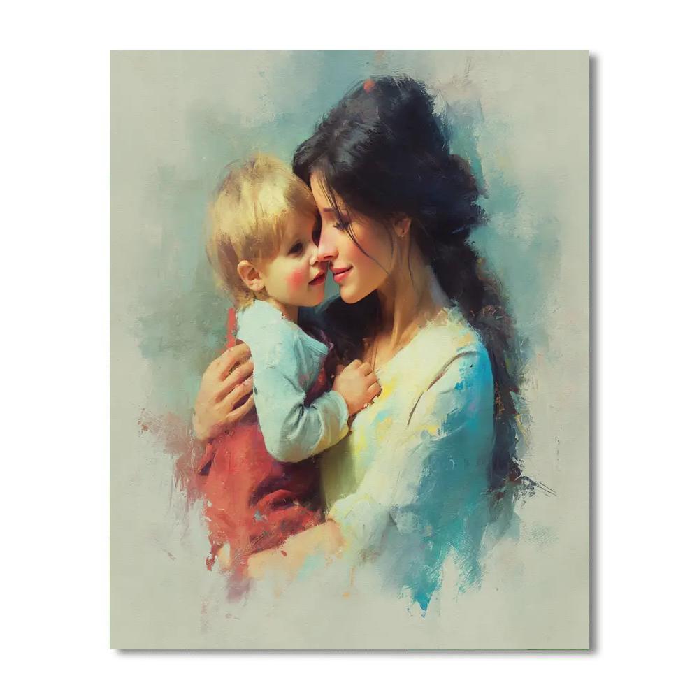 Strength In Every Hug Number Painting