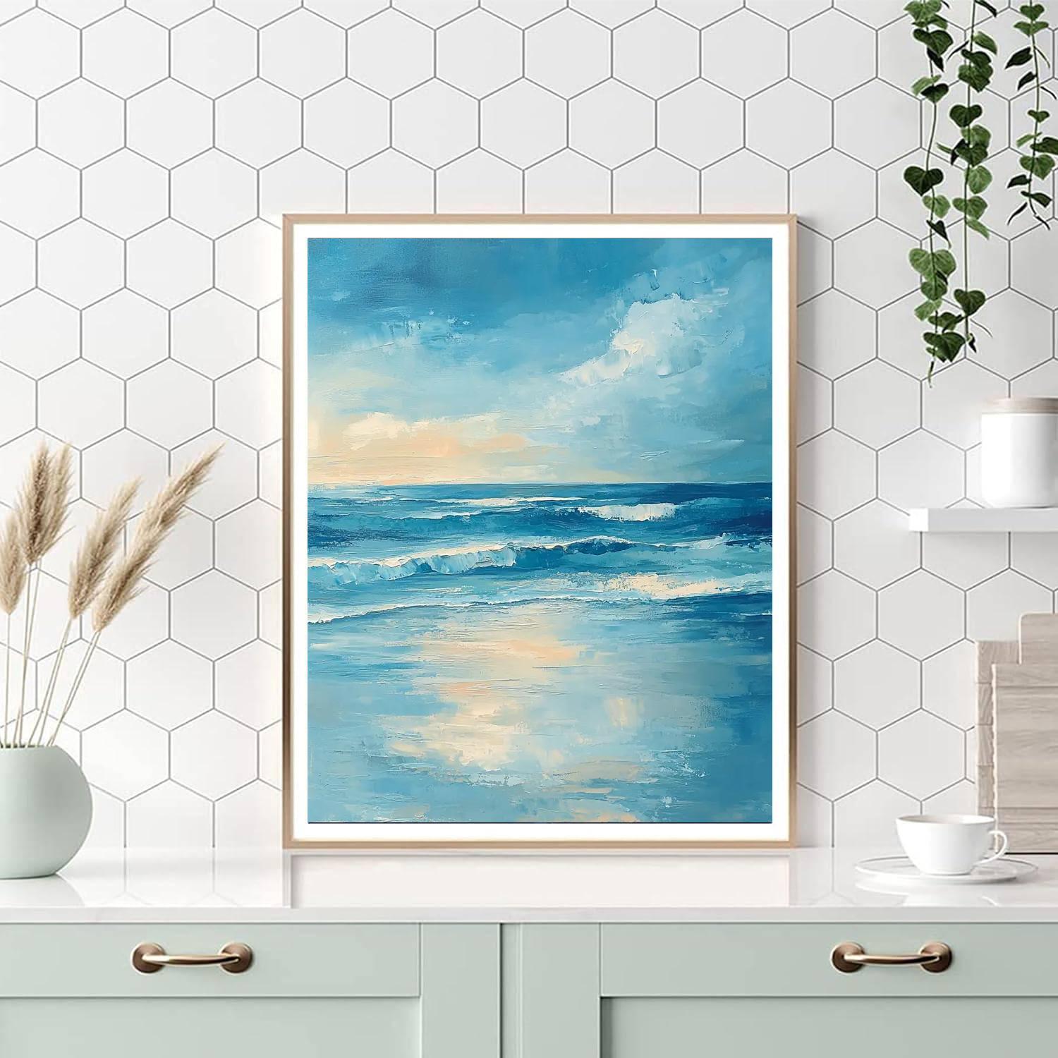 Edgar Degas Inspired Symphony Of Tides  Paint By Numbers