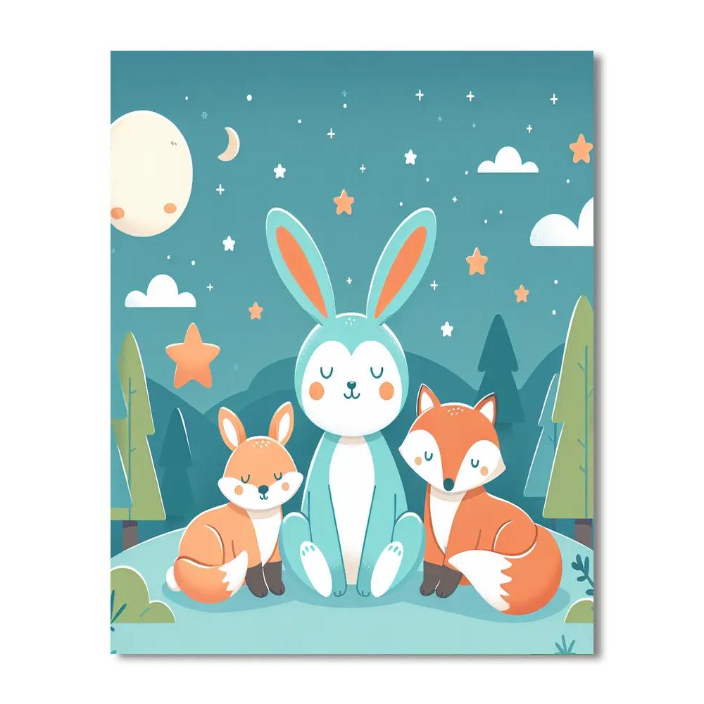 Tranquil Twilight Tales Numbered Painting Kits