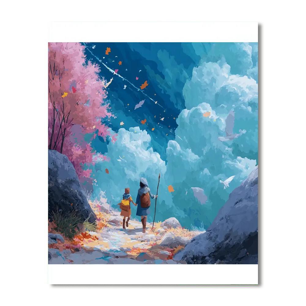 Love Through The Seasons Numbered Painting Kits