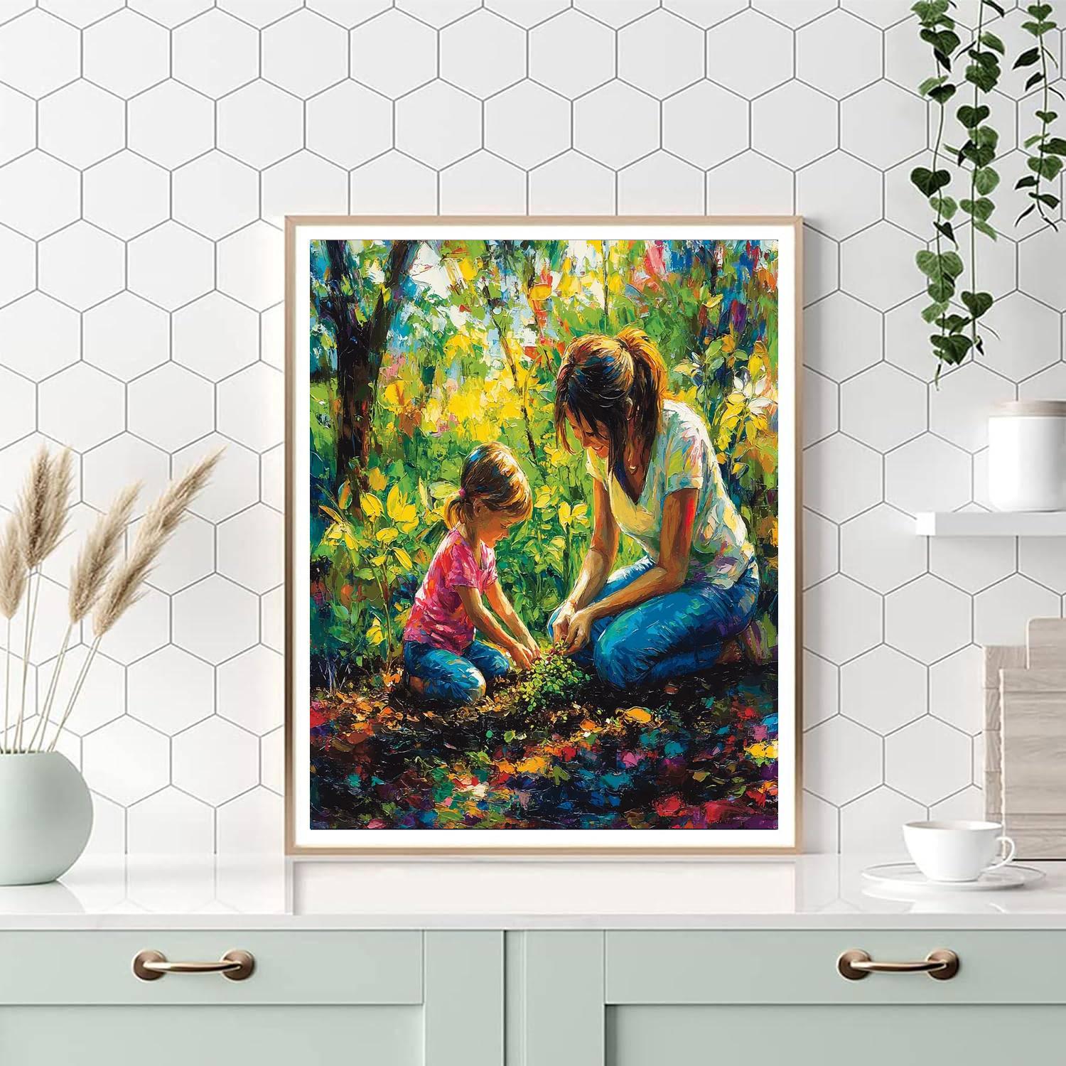 Our Little Garden Paint By Number