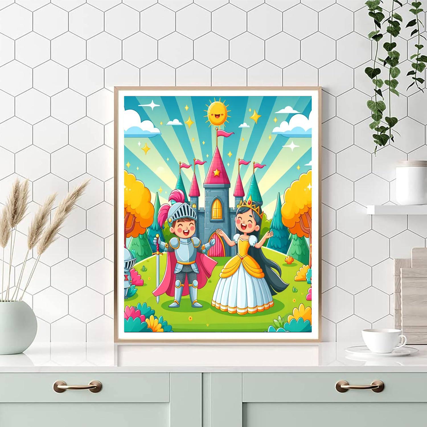 Royal Adventures In Fantasy Land Painting By Numbers Kit