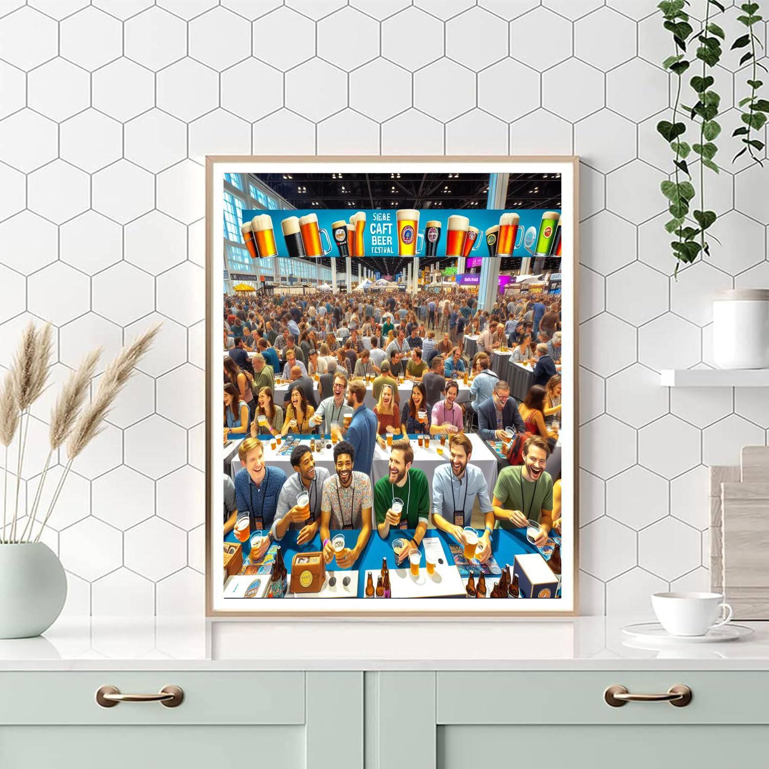 The Great American Beer Festival - Denver, Usa Paint By Number