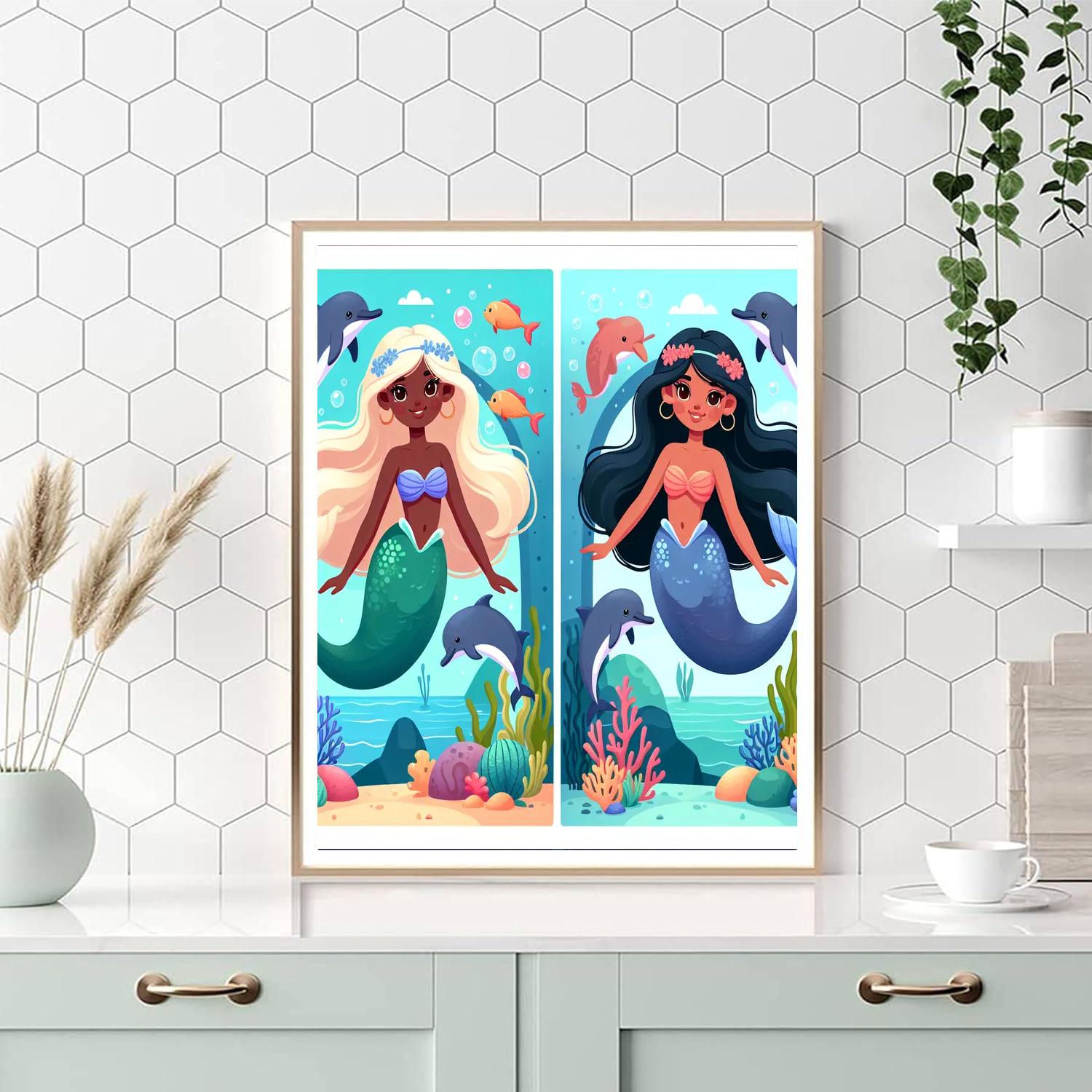 Mermaid Lagoon Mysteries Paint By Numbers