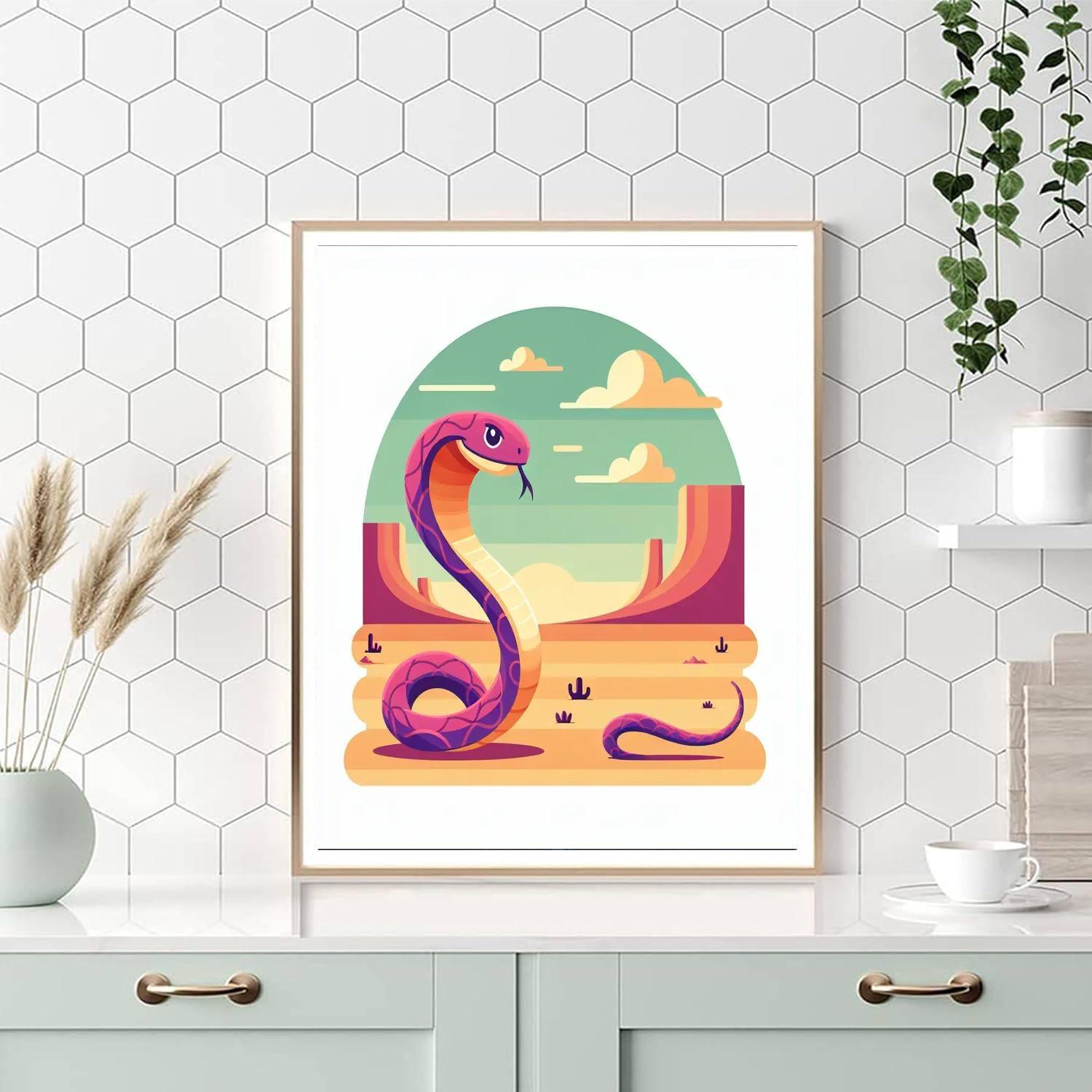 Vivacious Viper Paint By Color