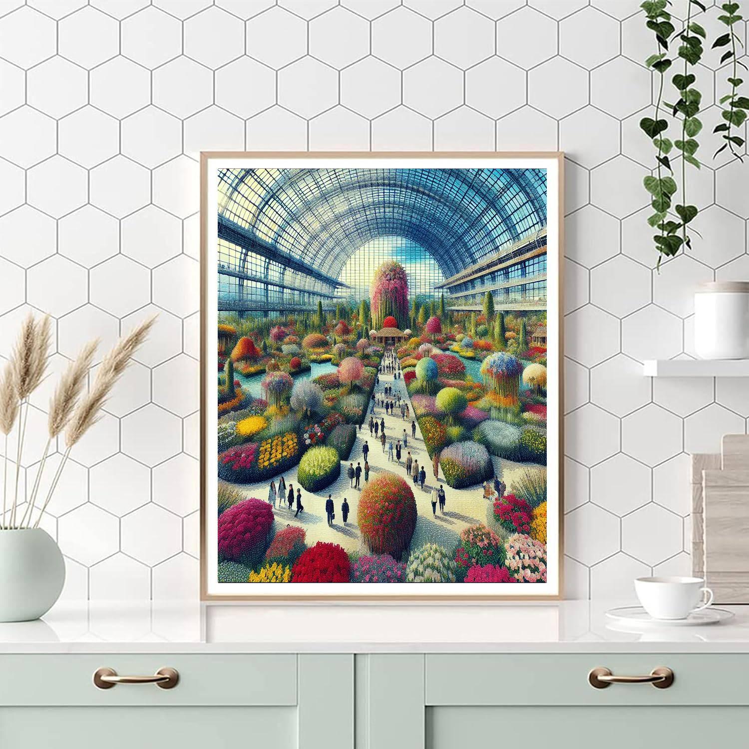 Floriade - Netherlands Numbered Painting Kits