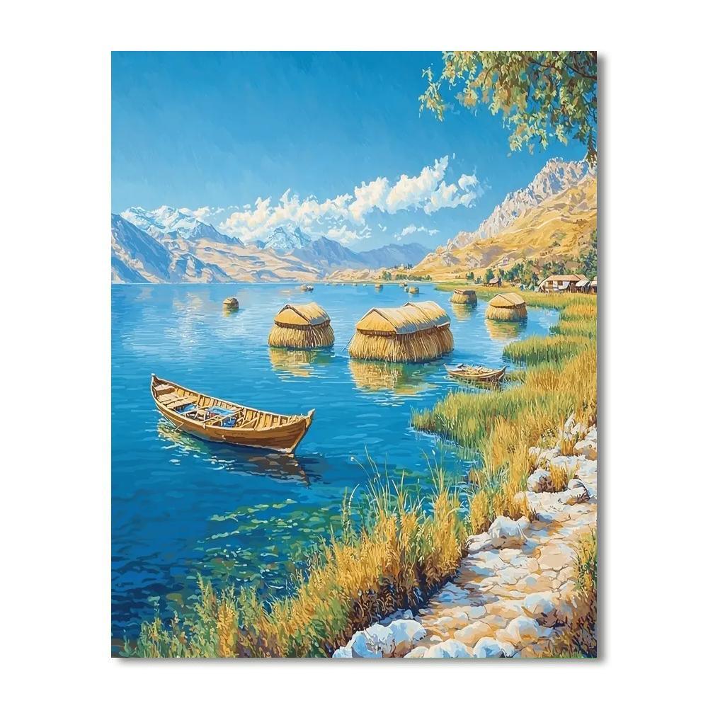 Lake Titicaca - Puno Paint By Numbers