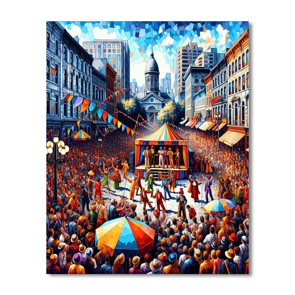 Just For Laughs Comedy Festival - Montreal Painting Number Kit