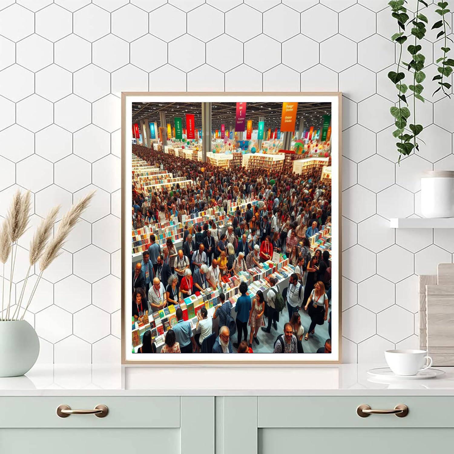 Feria Internacional Del Libro - Mexico Paint By Numbers Kits