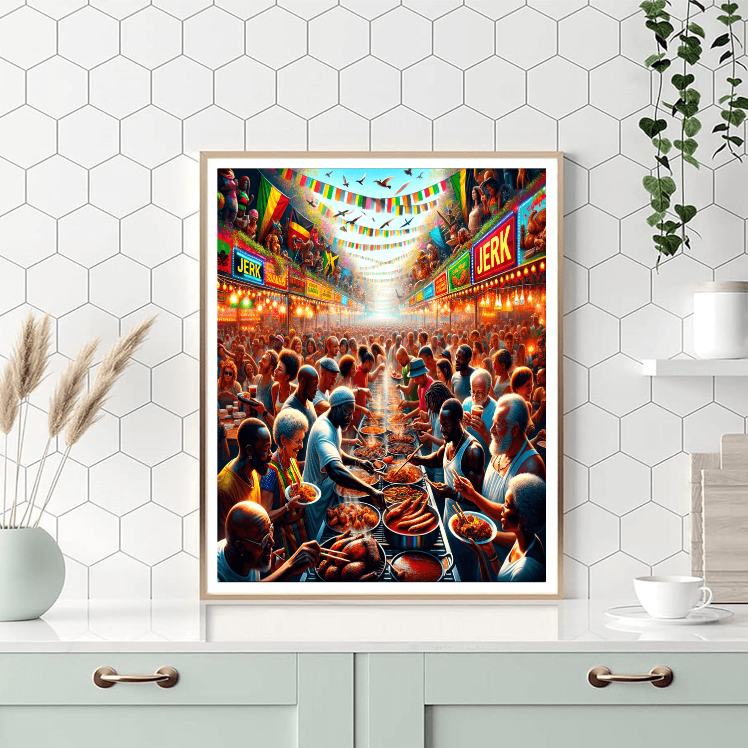 Jerk Festival - Jamaica Paint By Number