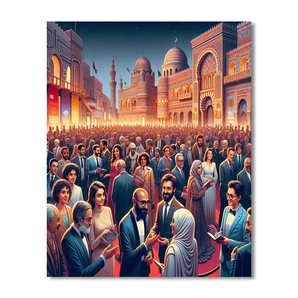 Cairo International Film Festival - Egypt DIY Paint By Numbers