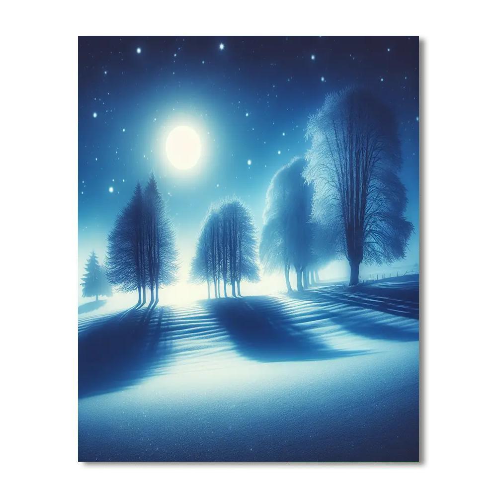 Silent Night's Dream Number Painting