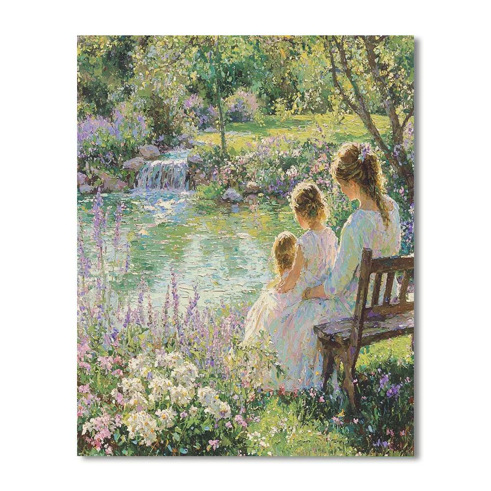 Quiet Garden Moments Paint By Numbers Kits