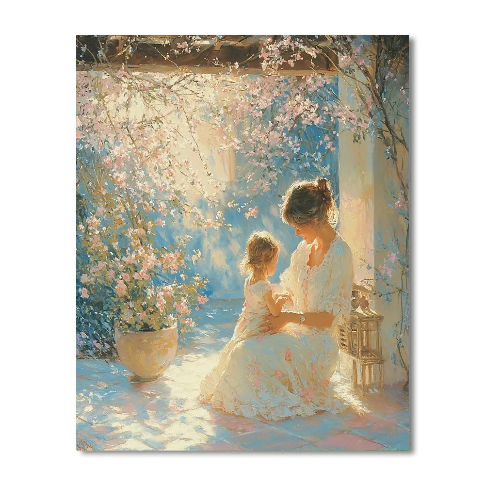 Mother’s Tender Care Paint By Numbers