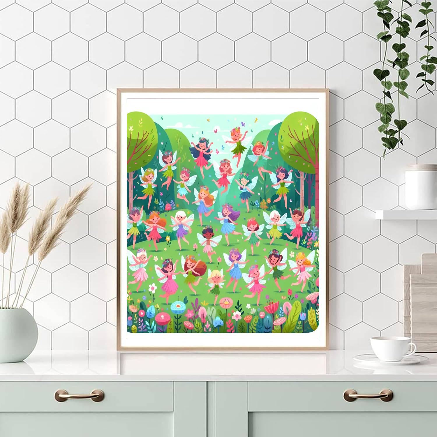 Funky Fairy Dance Painting By Numbers Kit