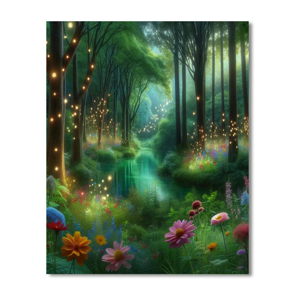 Charming Fairy Tale Glade DIY Paint By Numbers