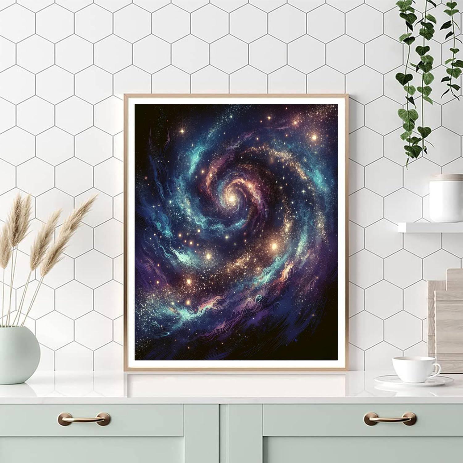 Starlit Night Journey Paint By Numbers