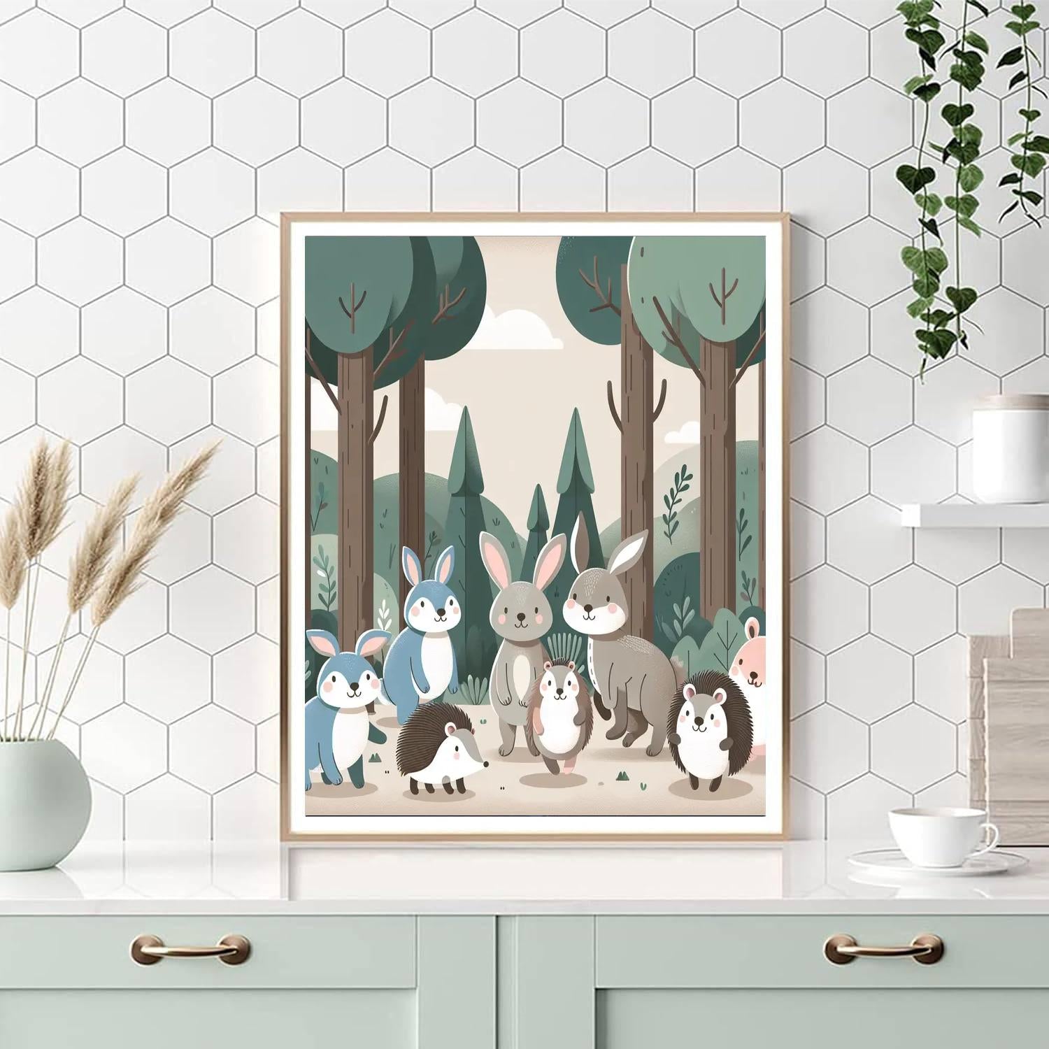 Woodland Wonder Walk Painting By Numbers Kit