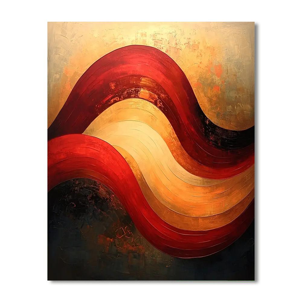 Caravaggio Inspired Odyssey Of Emotion  Number Painting