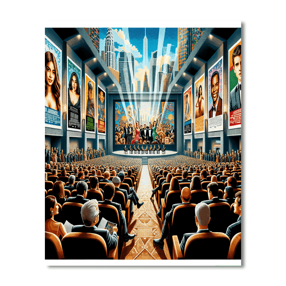 Tokyo International Film Festival Painting By Numbers Kit