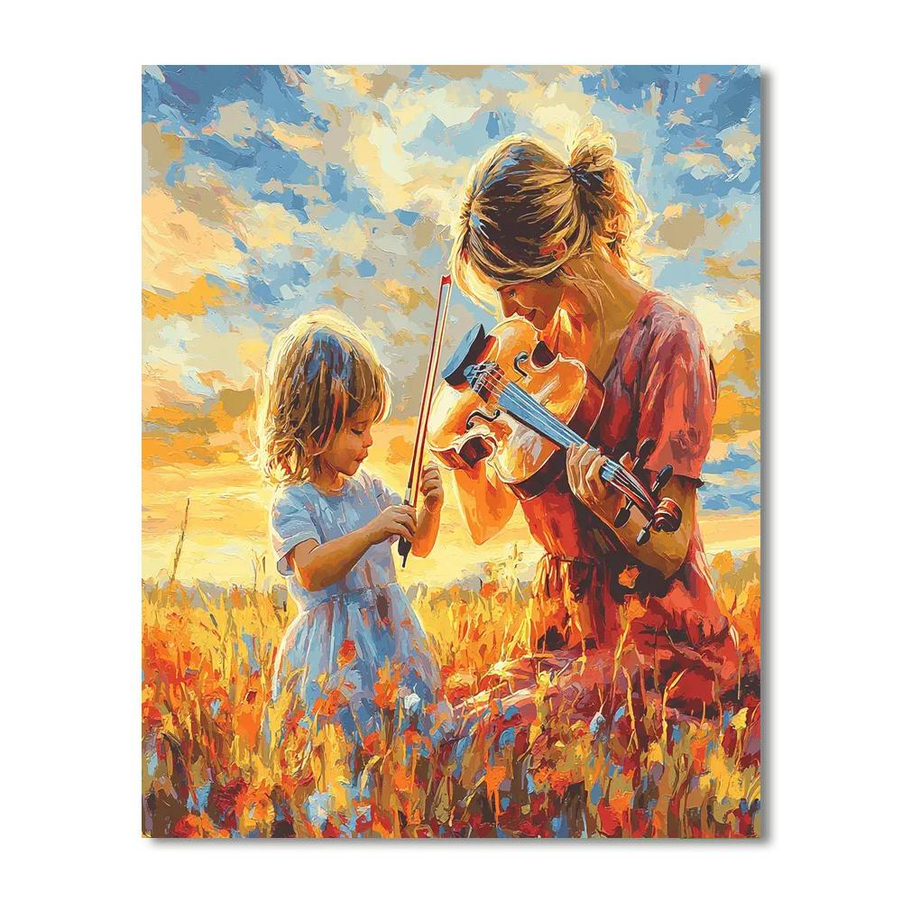 Mommy And Me: A Musical Journey Paint By Number