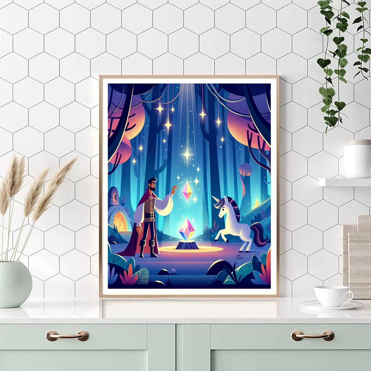 Magic And Mysticism Paint By Numbers Art