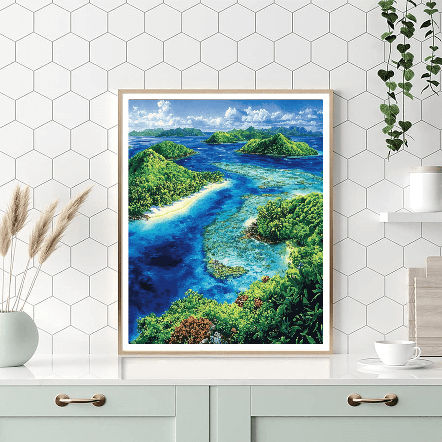 Raja Ampat Islands DIY Paint By Numbers