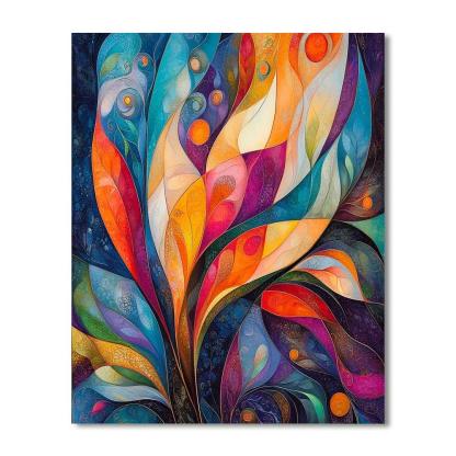 Paul Klee Inspired Whimsical Abstractions  Paint By Color