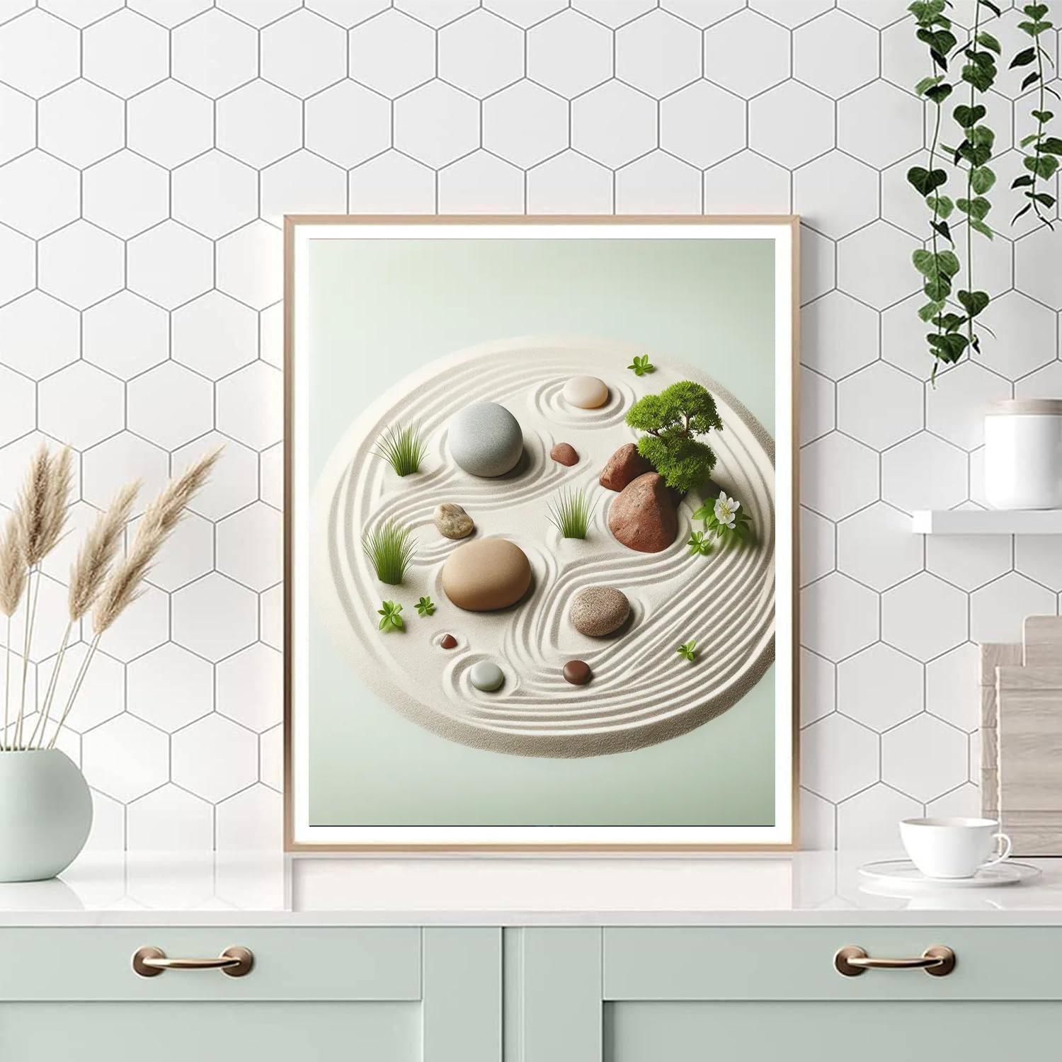 Relaxing Zen Garden Paint By Number