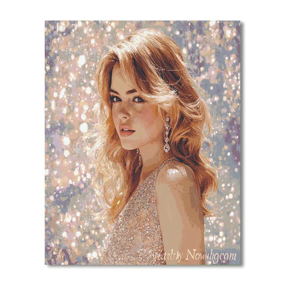 Emma Stone: The Grace Of An A-lister Numbered Painting Kits