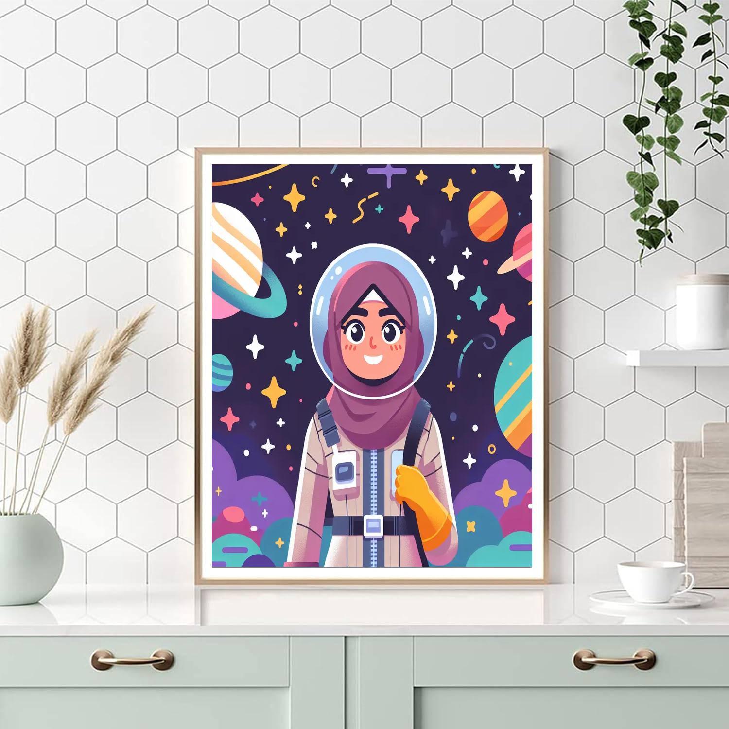 Space Cadet's Cosmic Journey Paint By Numbers Kits