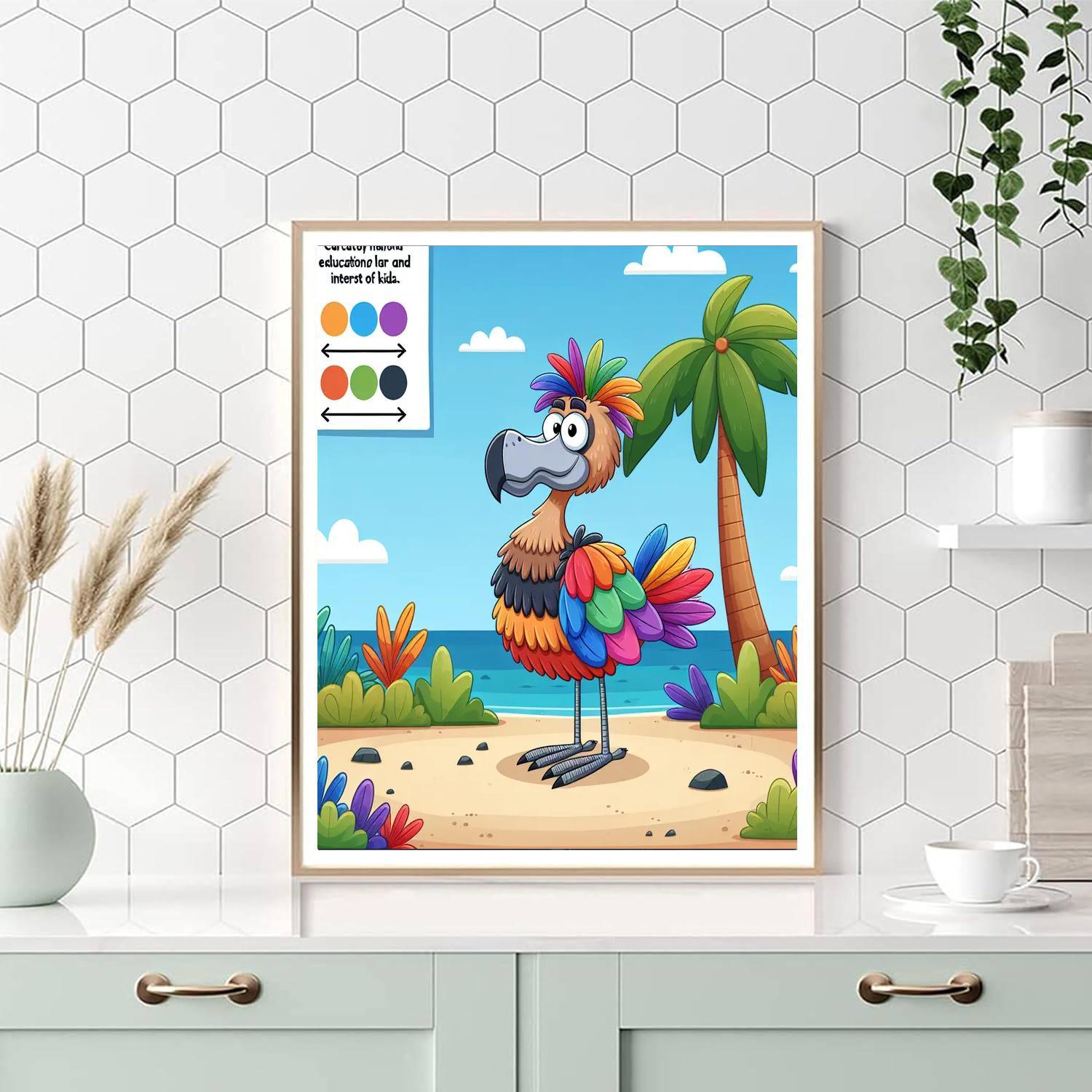 Daring Dodo Painting By Numbers Kit