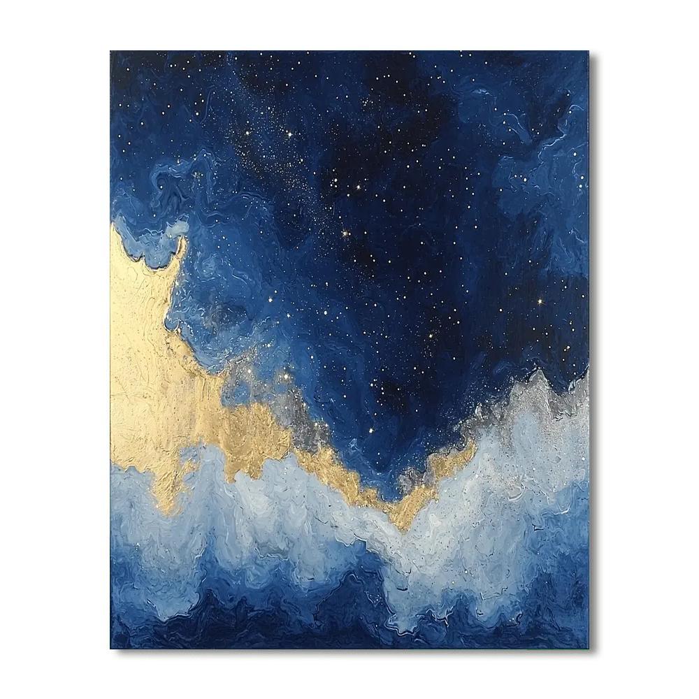 Paul Cézanne Inspired Celestial Splendor  Painting By Numbers Kit