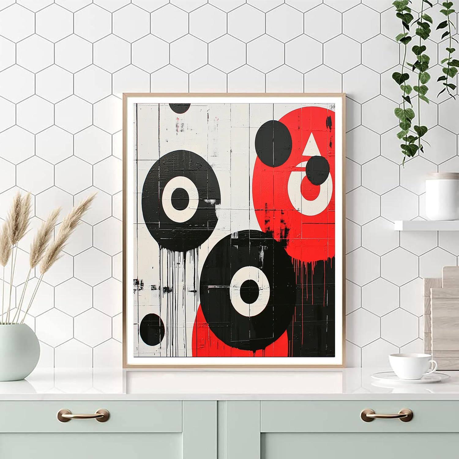 Banksy Inspired Cycle Of Resistance  Paint By Color