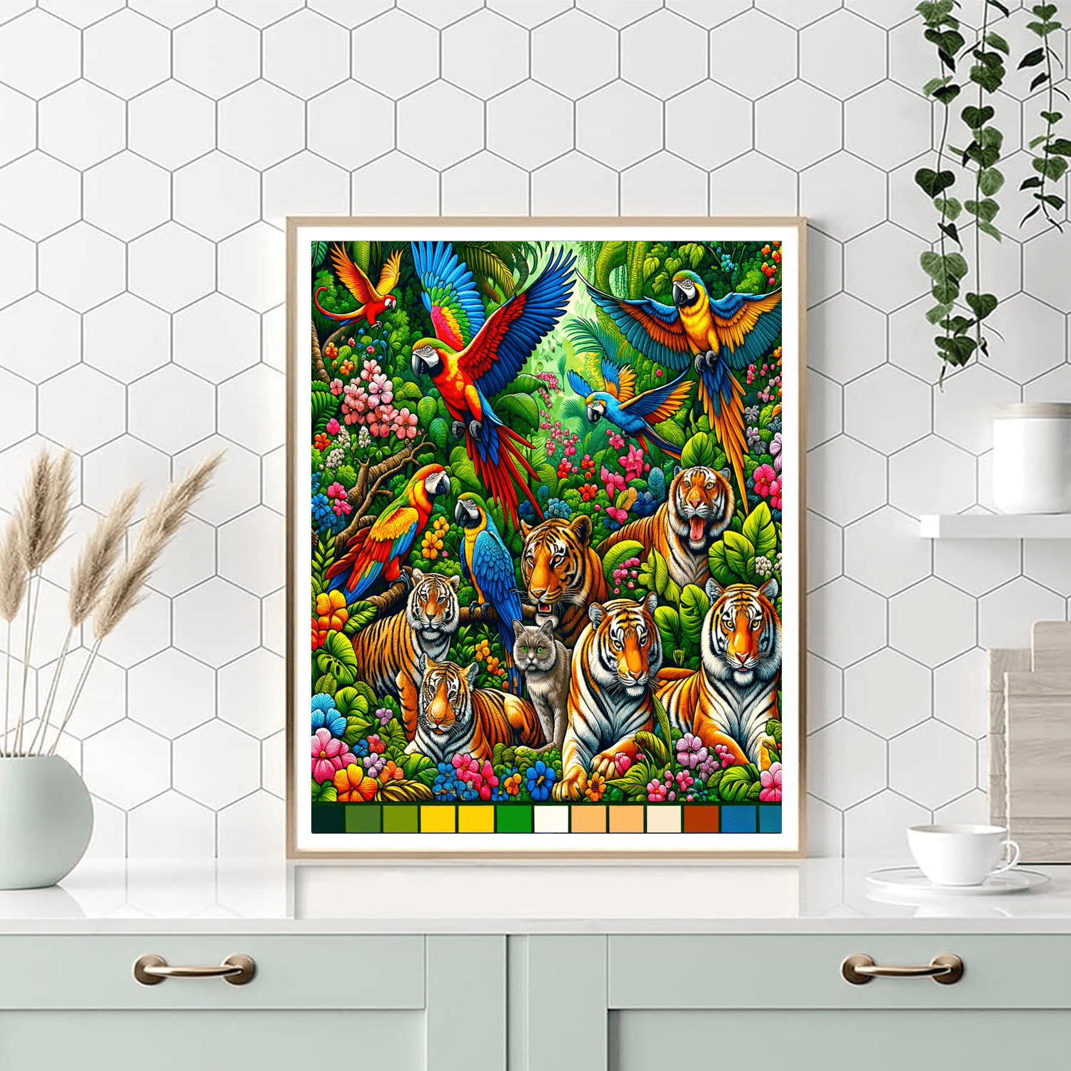 Enchanting Animal Kingdom DIY Paint By Numbers