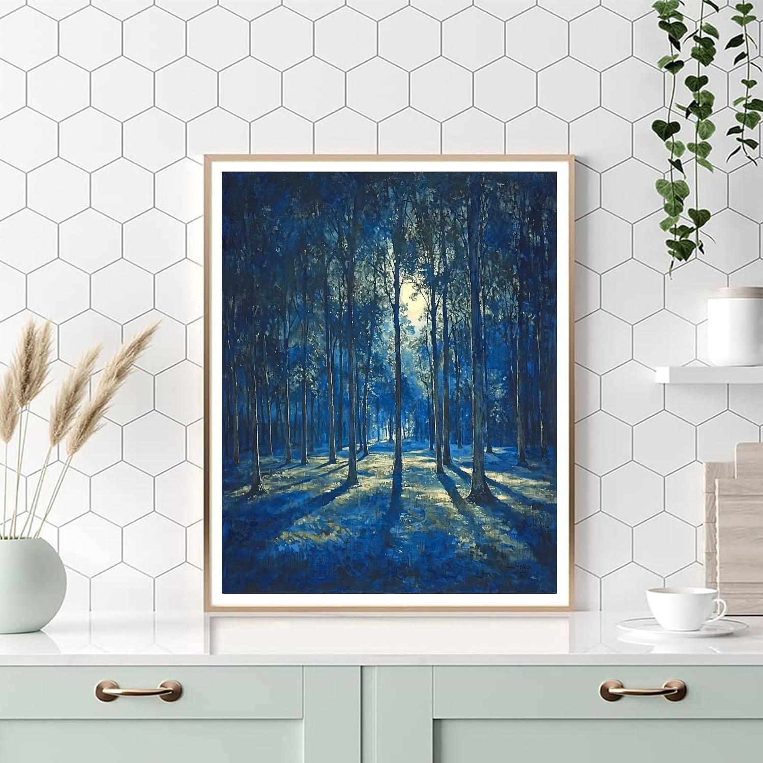 James Abbott McNeill Whistler Inspired Nocturnal Whispers  DIY Paint By Numbers