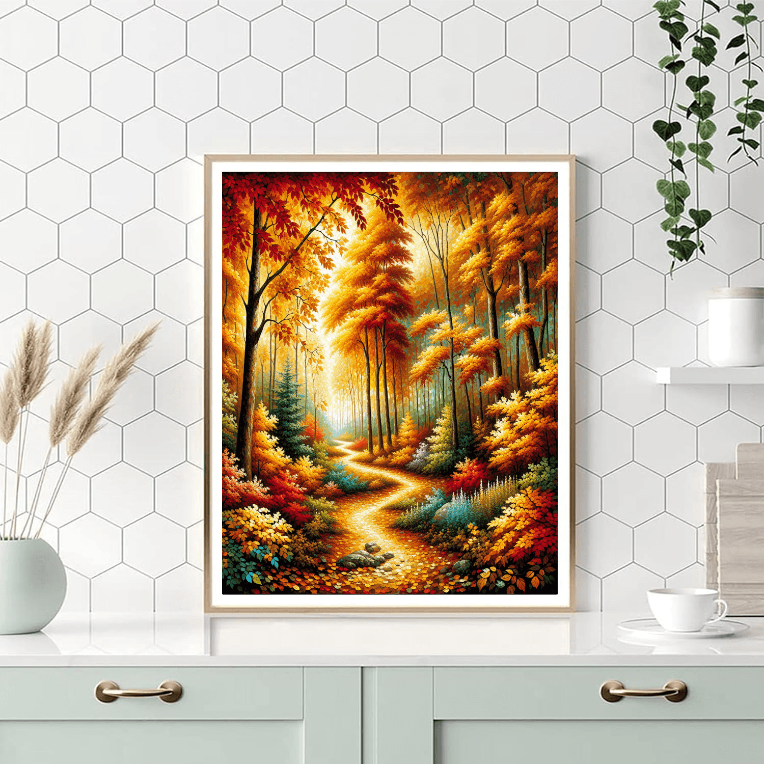 Autumn Equinox Symphony Painting By Numbers Kit