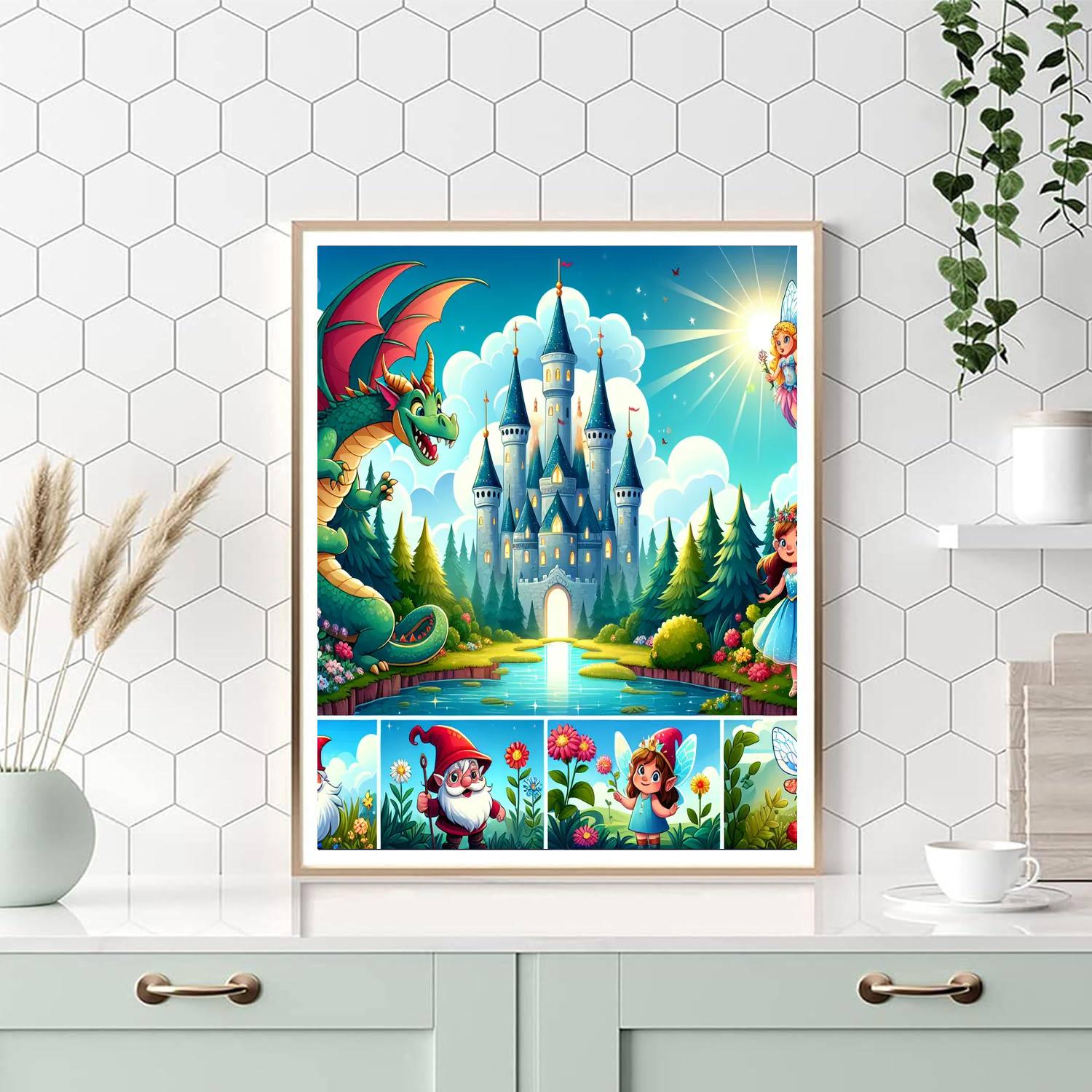 Magical Storybook Land Numbered Painting Kits