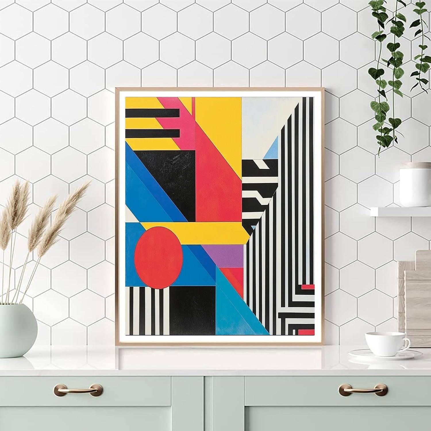 Henri Matisse Inspired Jazz Of Shapes  Paint By Number