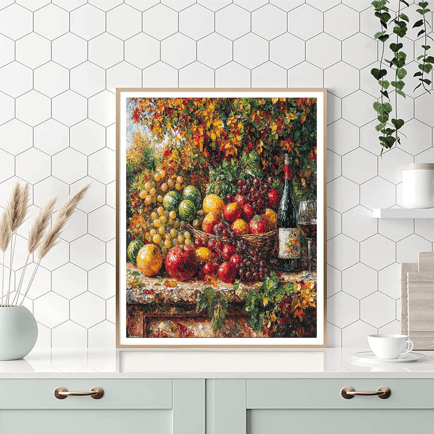 Cézanne Inspired Glorious Harvest  Paint By Number