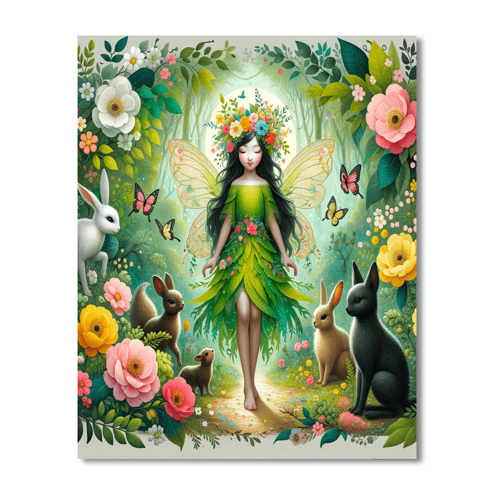 Mystical Woodland Fairy Paint By Numbers Kits