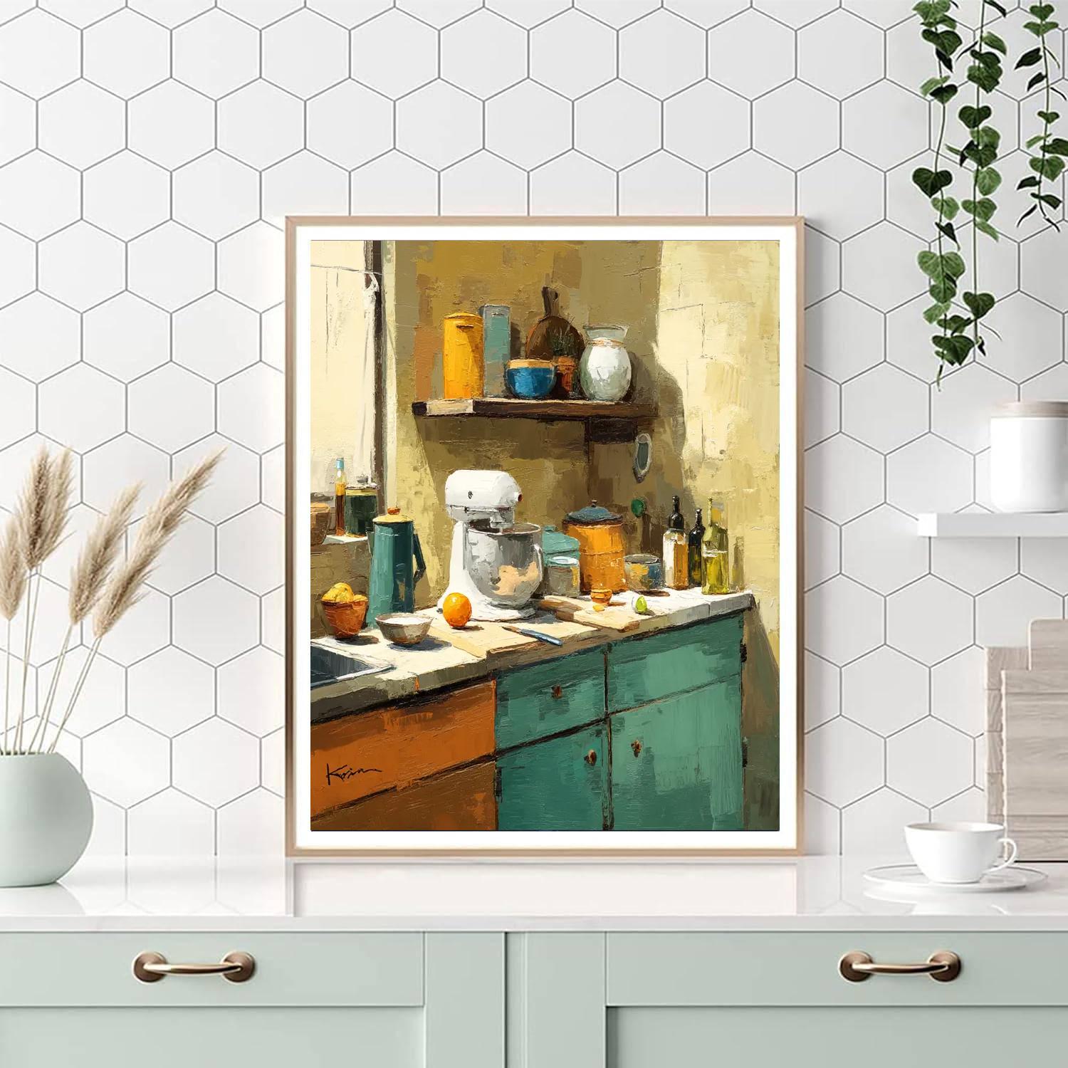 Memories In The Kitchen Paint By Number