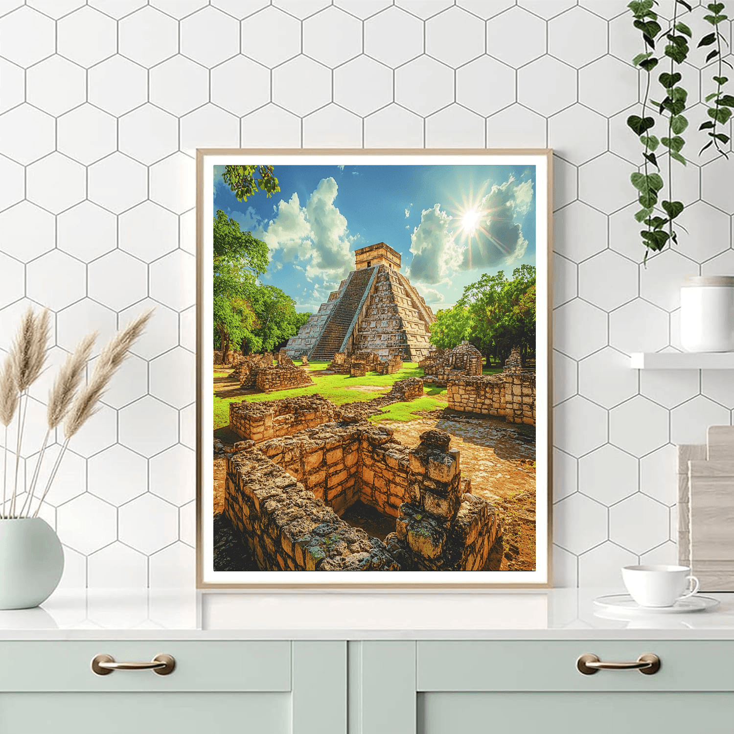 Chichen Itza - Mexico DIY Paint By Numbers