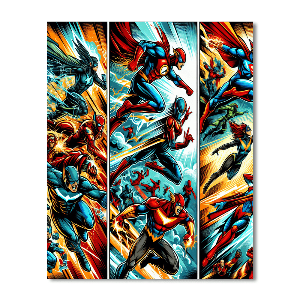 Marvelous Marvel Universe Paint By Number